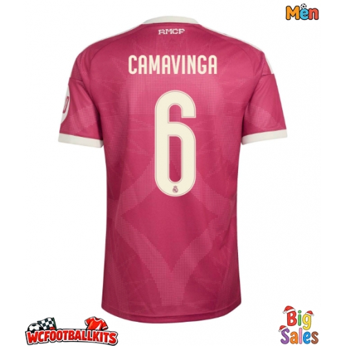 Real Madrid Eduardo Camavinga #6 Replica Third Stadium Shirt 2026-27 Short Sleeve